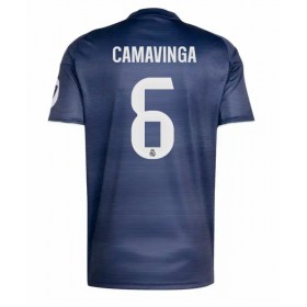Real Madrid Eduardo Camavinga #6 Borta Kläder 2025-26 Kortärmad